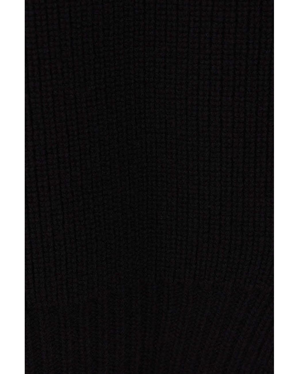 Rick Owens Black Drkshdw High-Neck Knitted Jumper for men