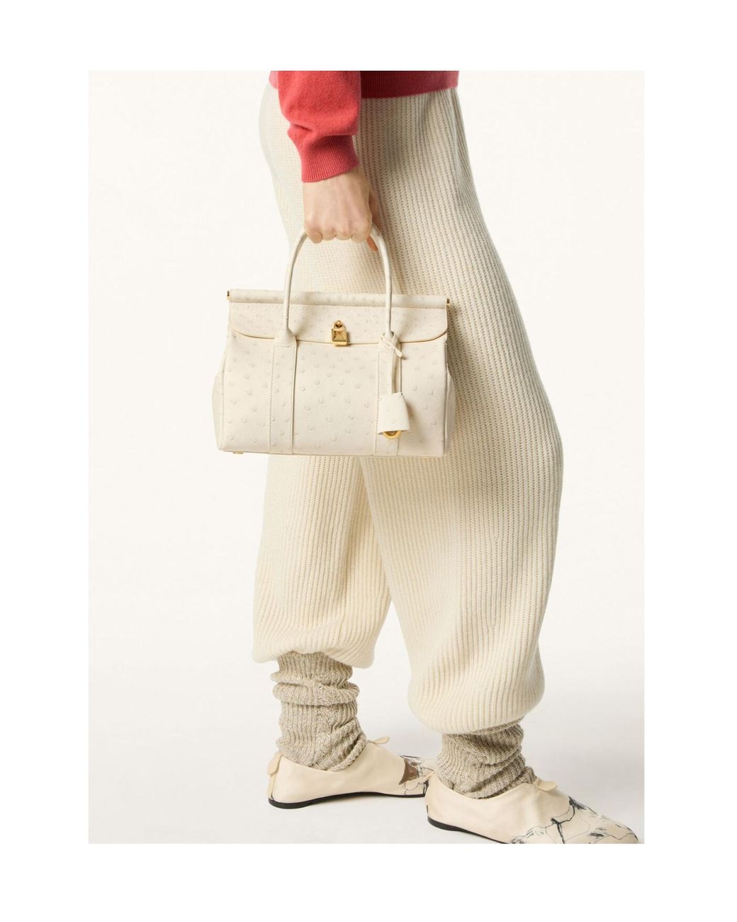 Loro Piana Natural Loom Bag L25