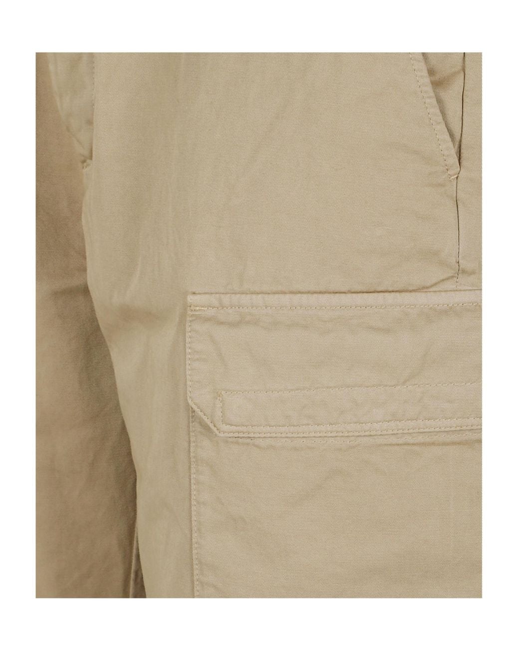 C P Company Natural Straight-Leg Casual Trousers for men