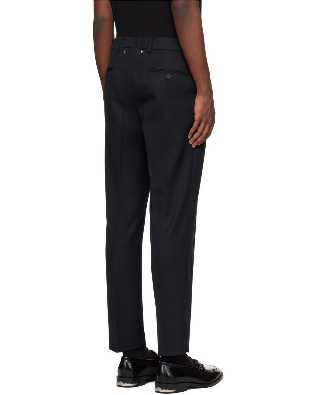 Golden Goose Deluxe Brand Blue Milano Tapered Leg Pants for men