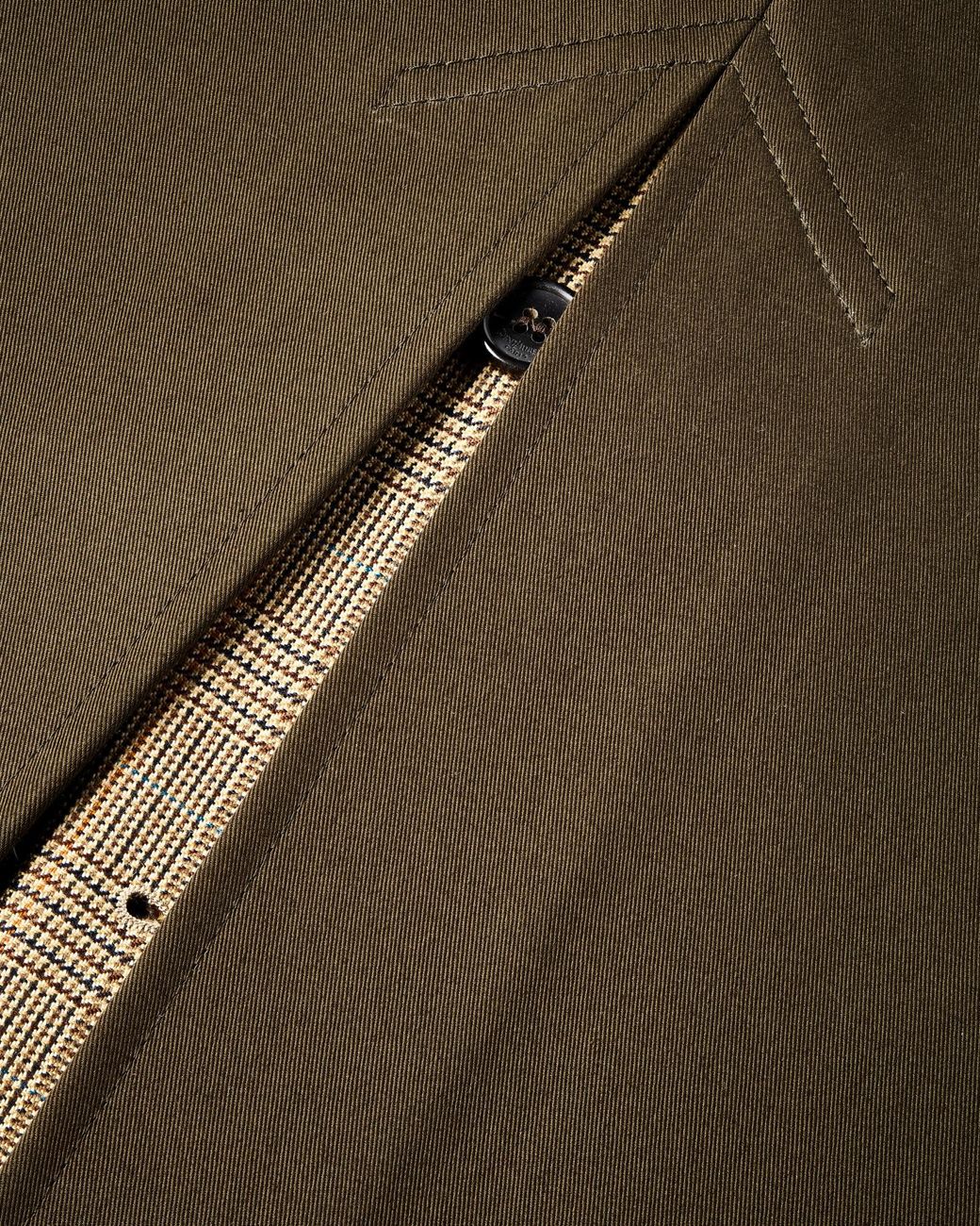 Saint Laurent Brown Long-Sleeved Coat
