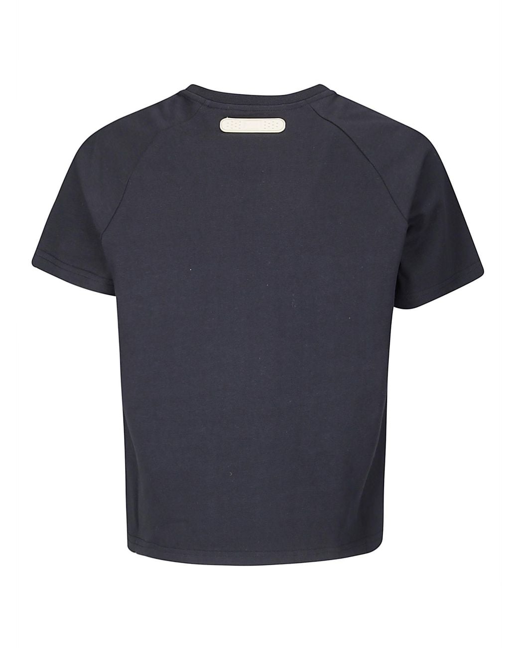 PDF CHANNEL Blue Pdf Graphic Printed Crewneck T-Shirt for men