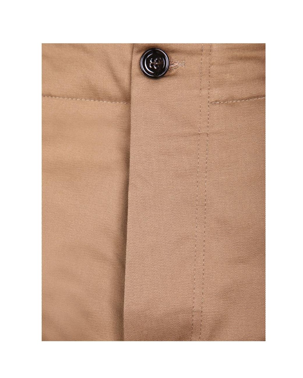 Lardini Natural Straight-Leg Mid-Rise Pants for men