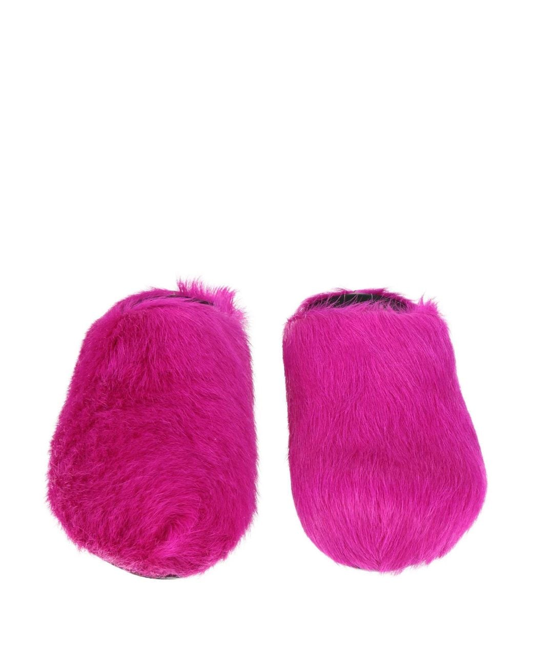Marni Purple Solid Color Mules