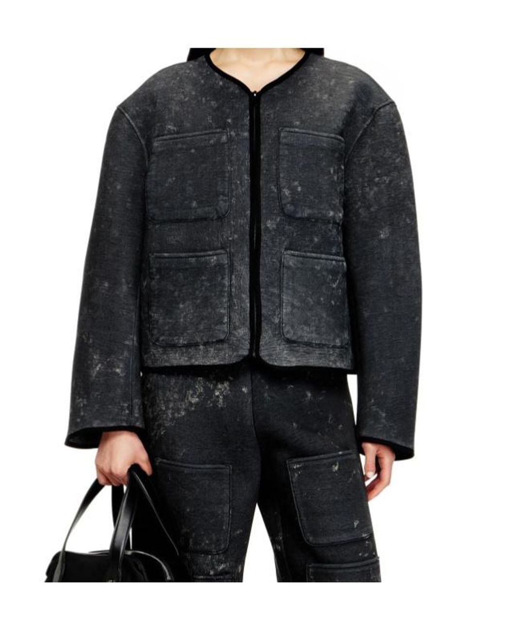 DIESEL Black Pocket Detailed G Tes Jacket
