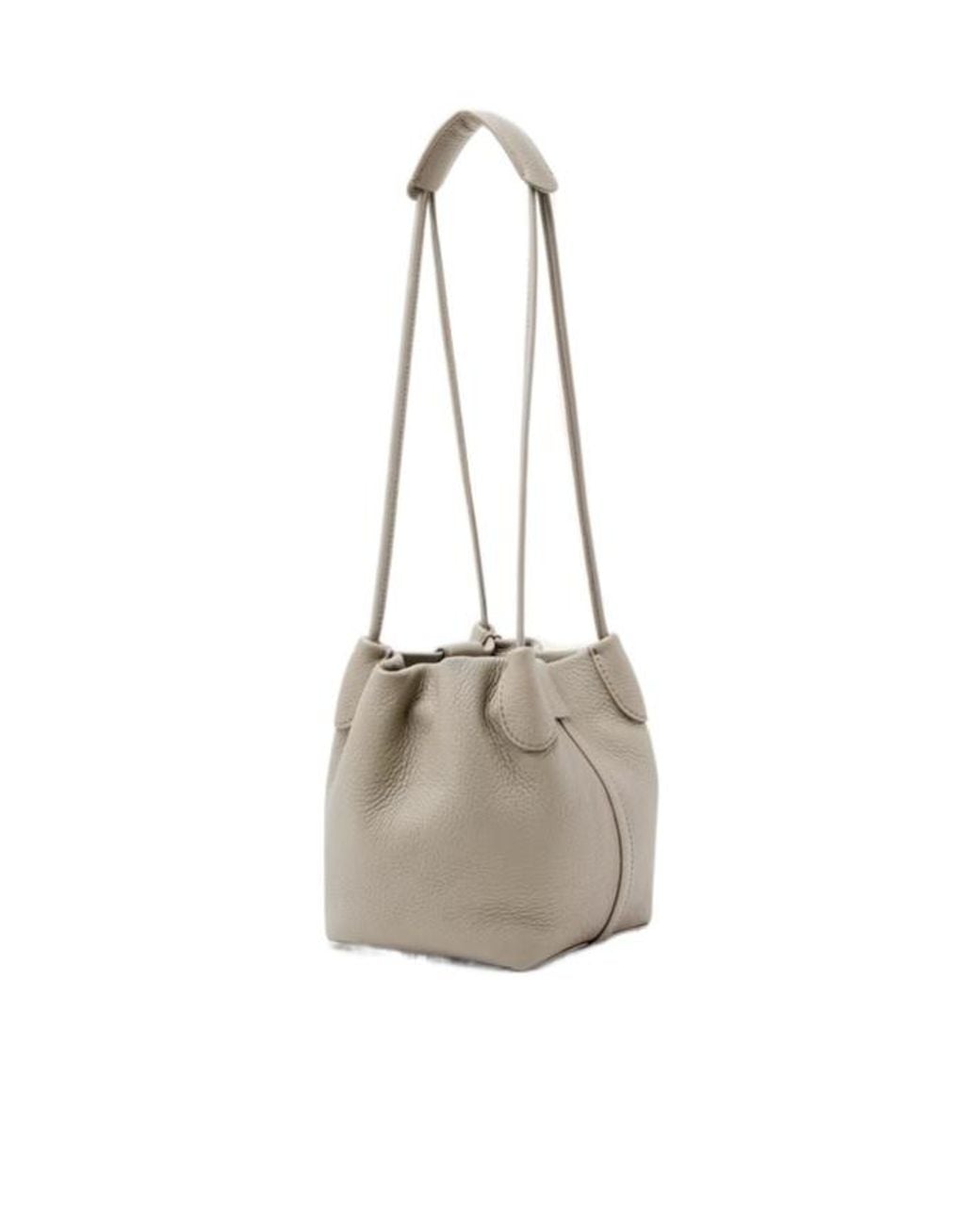 Loro Piana Gray Micro Bale Softy Bag