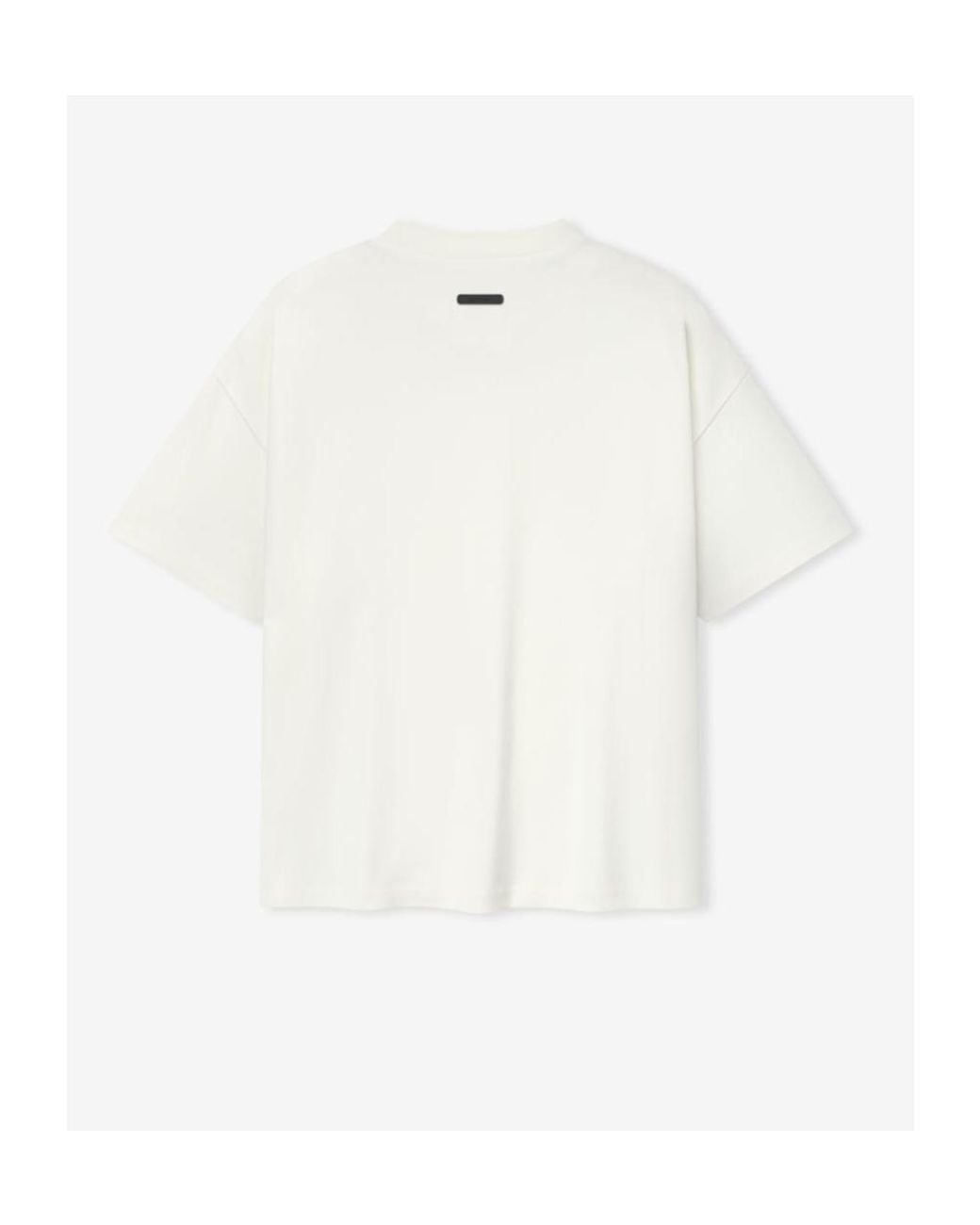 Fear Of God White Logo T-Shirt for men