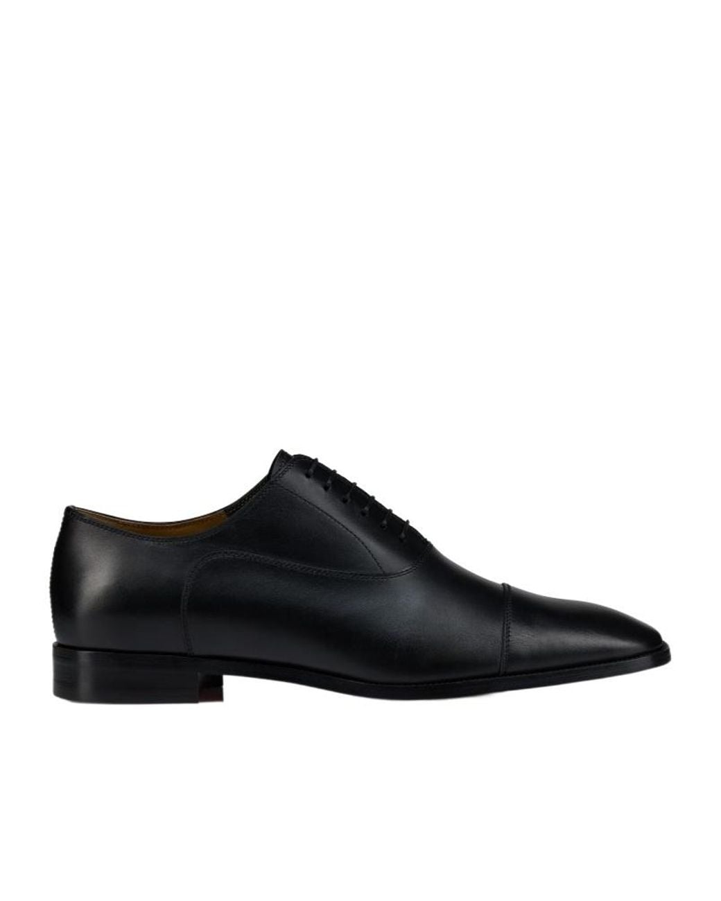 Christian Louboutin Black Greggory Lace-Up Shoes for men
