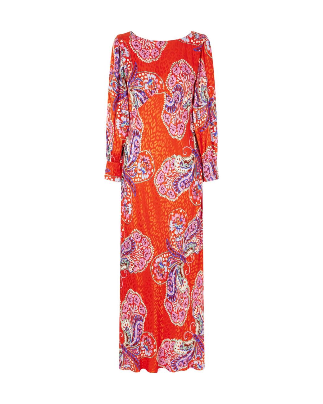Rixo Red Marni Maxi Dress