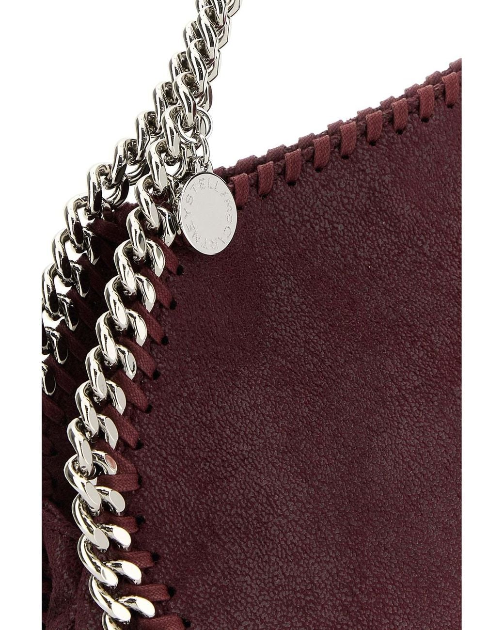 Stella McCartney Purple Falabella Mini Tote Bag