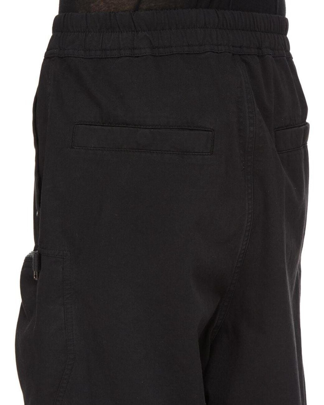 Rick Owens Black Bauhaus Shorts for men
