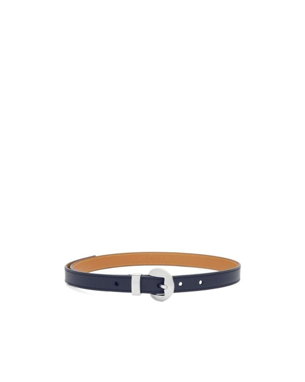 Loewe White Pebble Belt