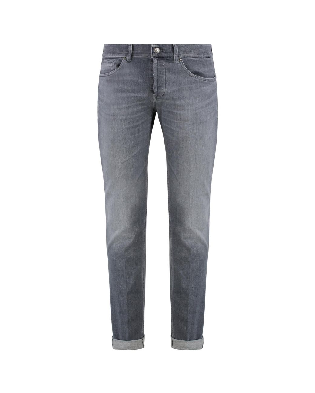 Dondup Gray George Slim Jeans for men