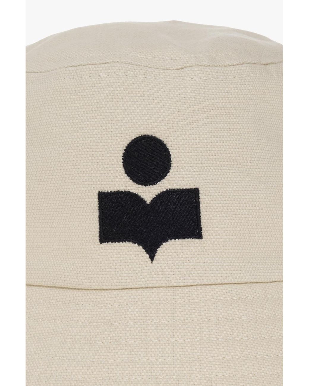 Isabel Marant White Haley Bucket Hat for men