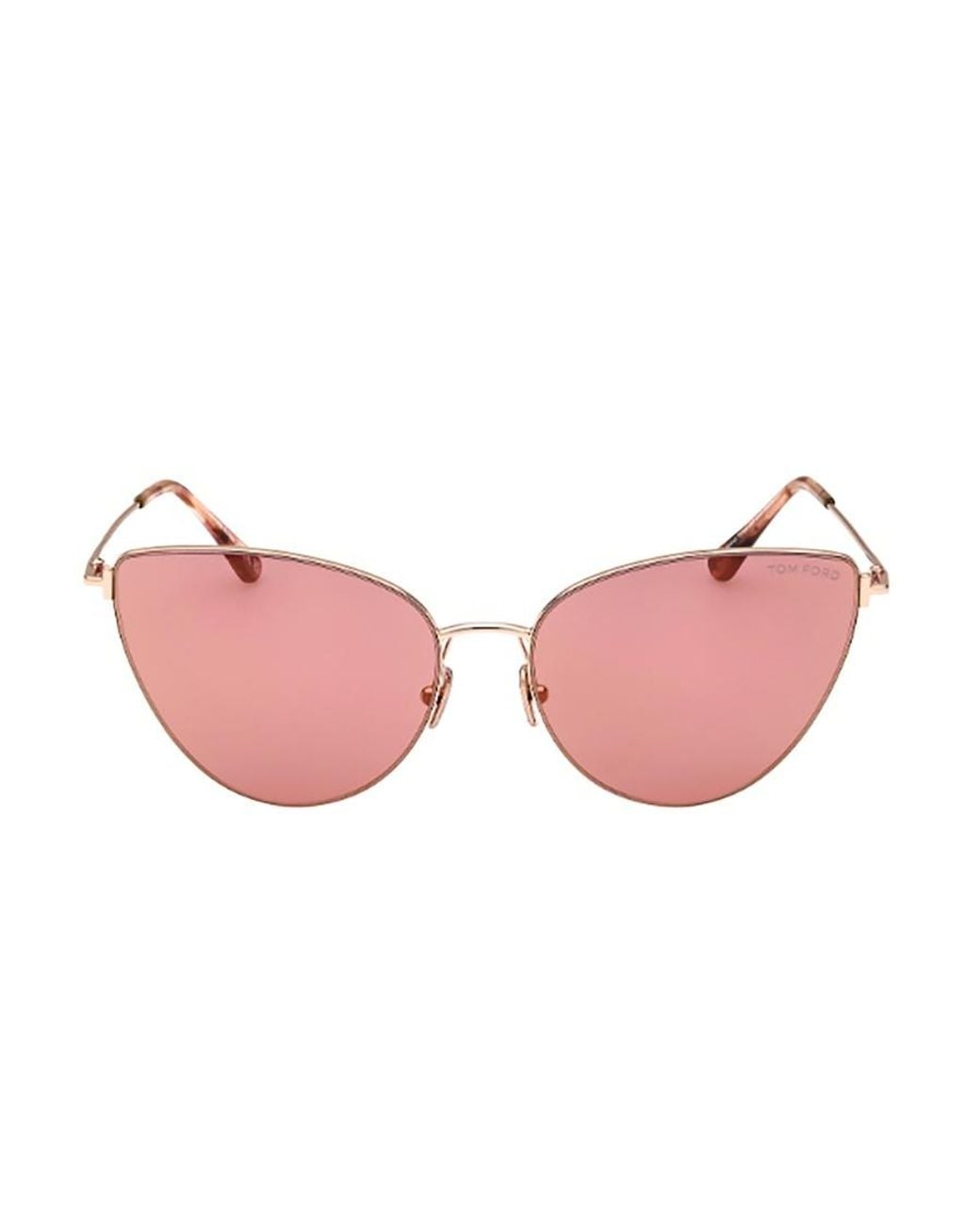 Tom Ford Pink Logo Sunglasses