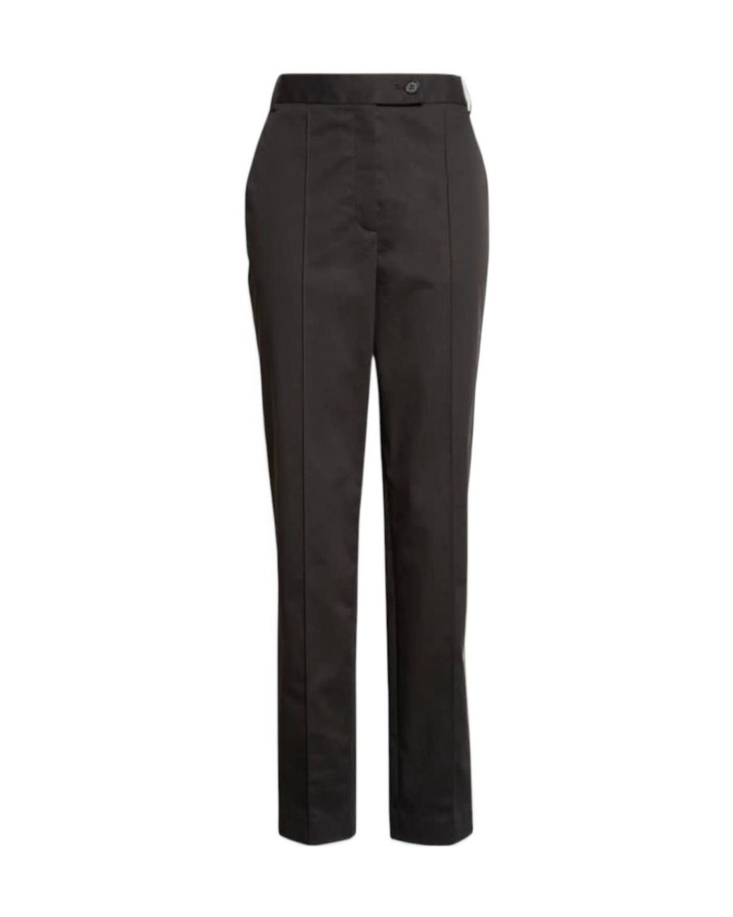 Partow Black Belt Loops Casual Pants