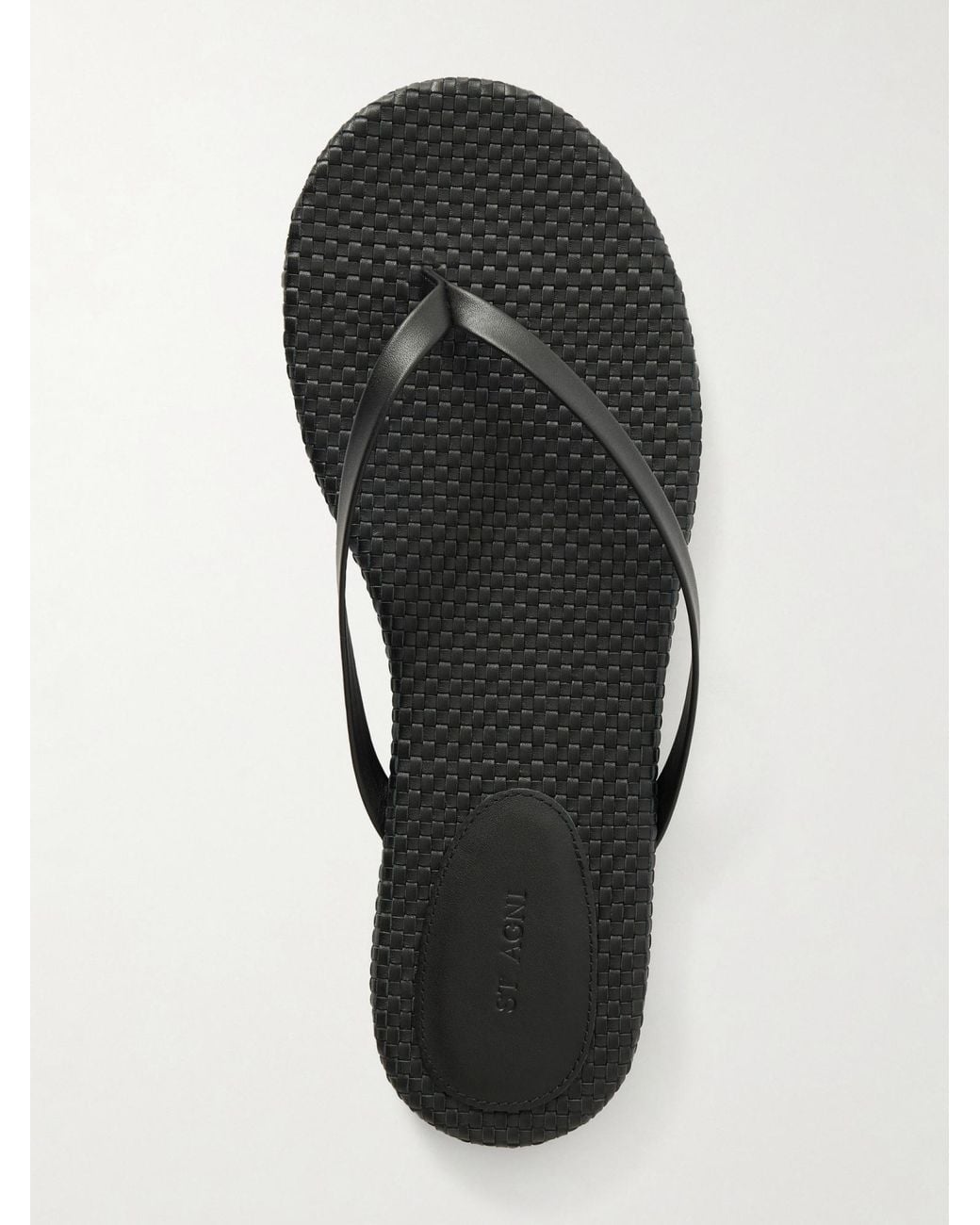 St. Agni White Minimalist Sandals
