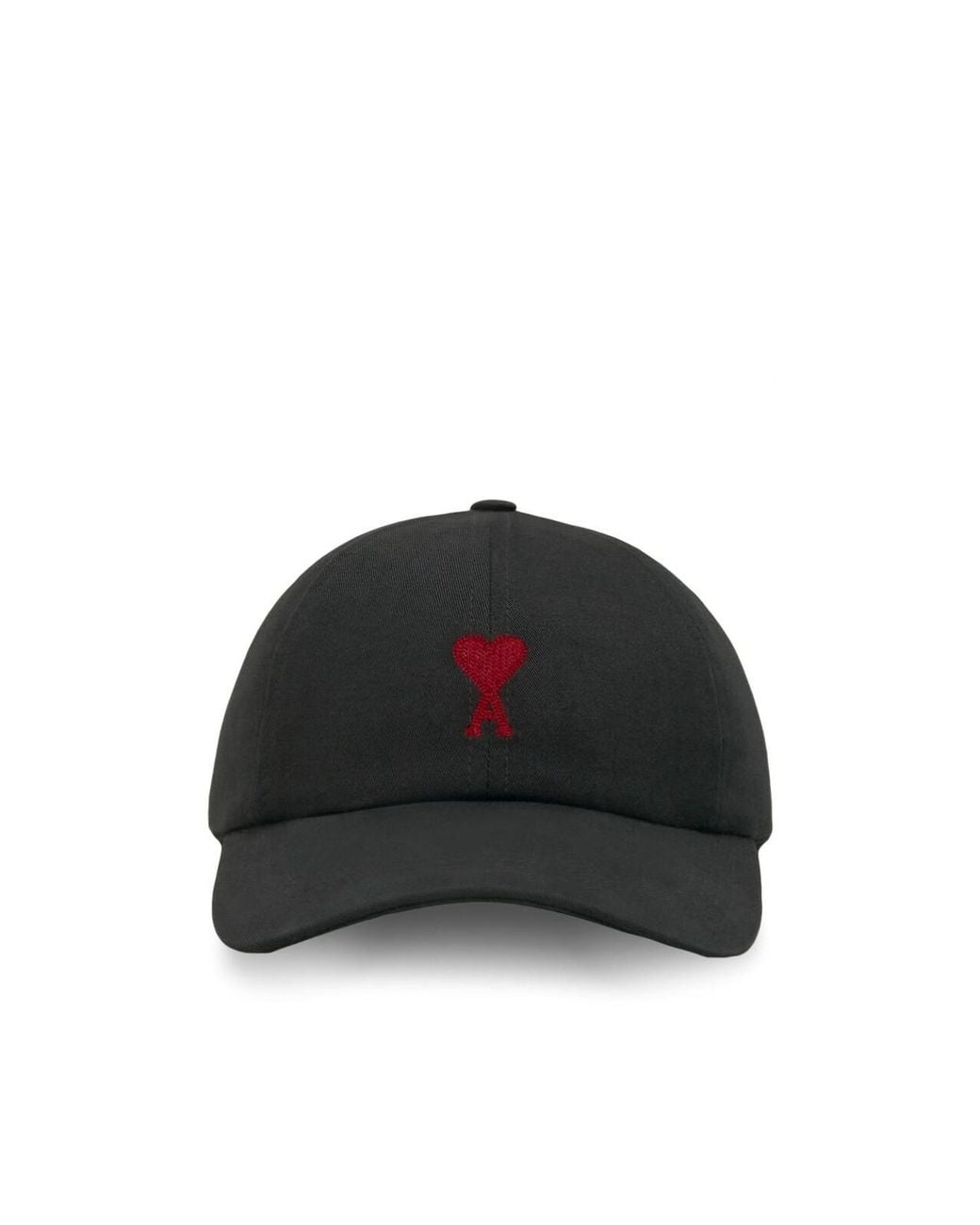 AMI Black Logo Hat for men