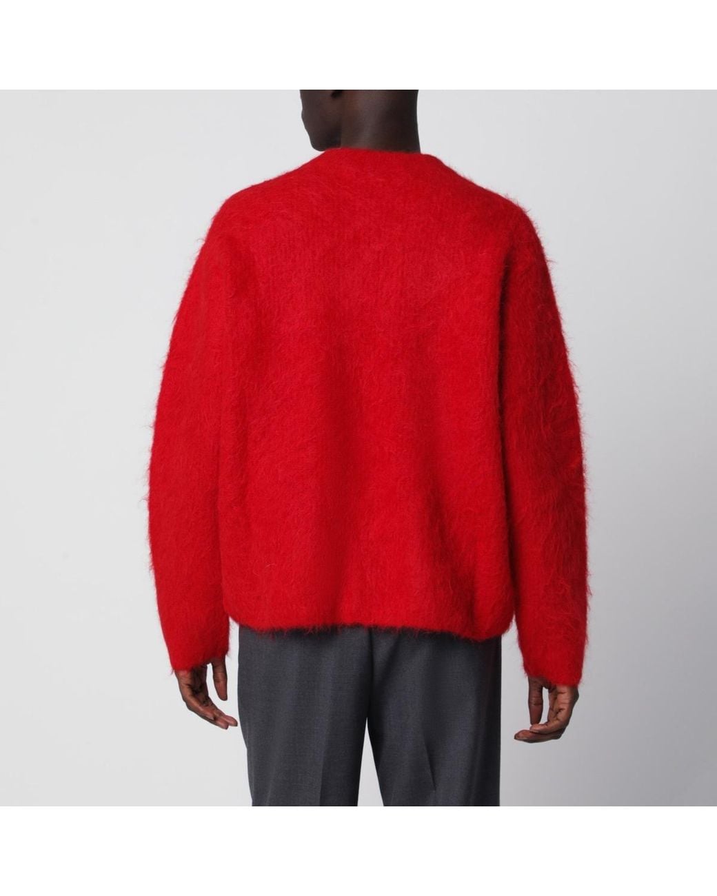 Séfr Red Long-Sleeved Sweater for men