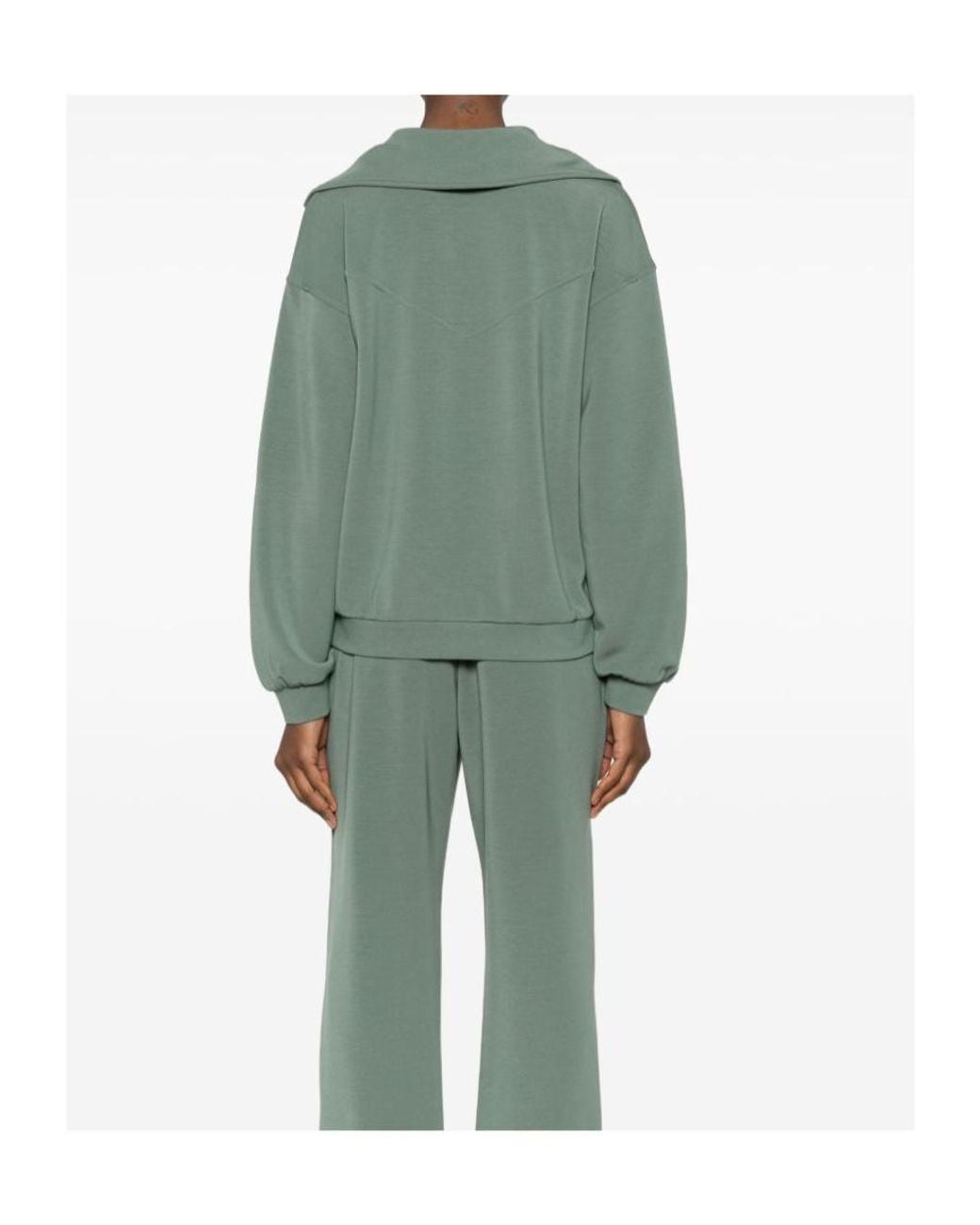 Liu Jo Green Logo-Detail Tracksuit