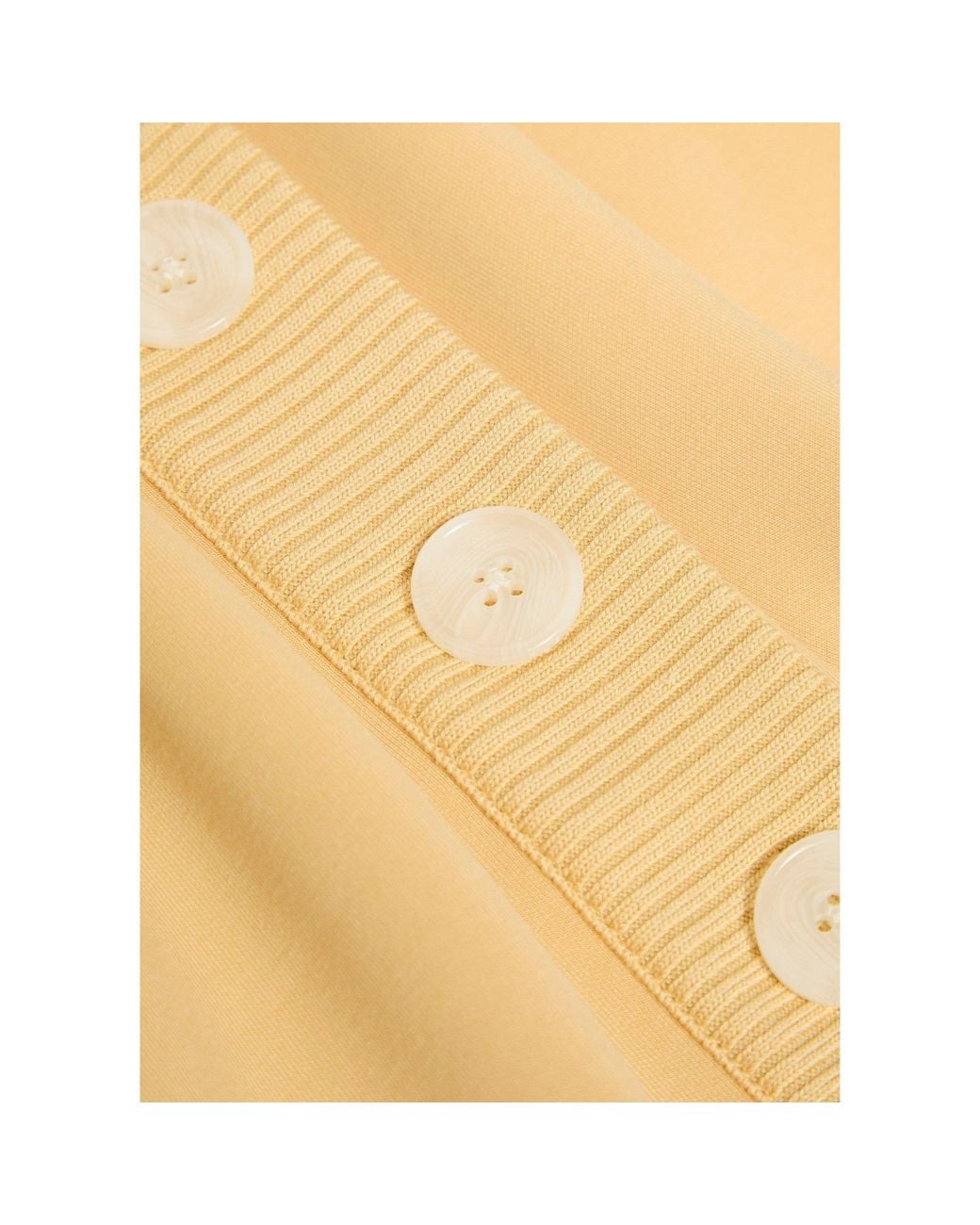 Varley Natural Button-Down Front Sweatshirt