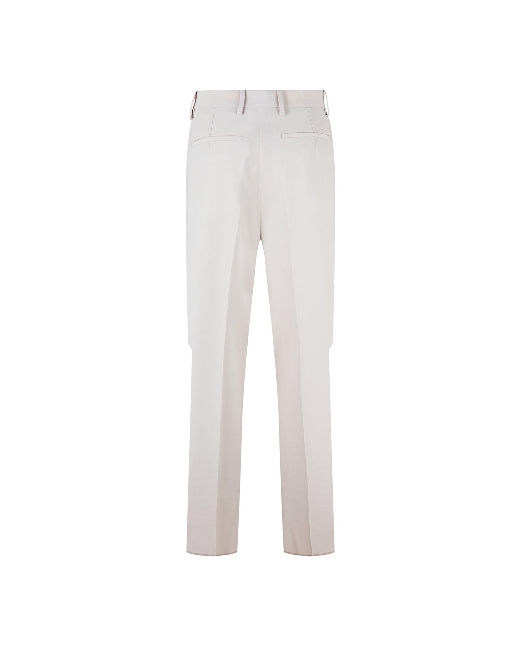 Off-White c/o Virgil Abloh Gray Mid-Rise Slim-Fit Trousers for men