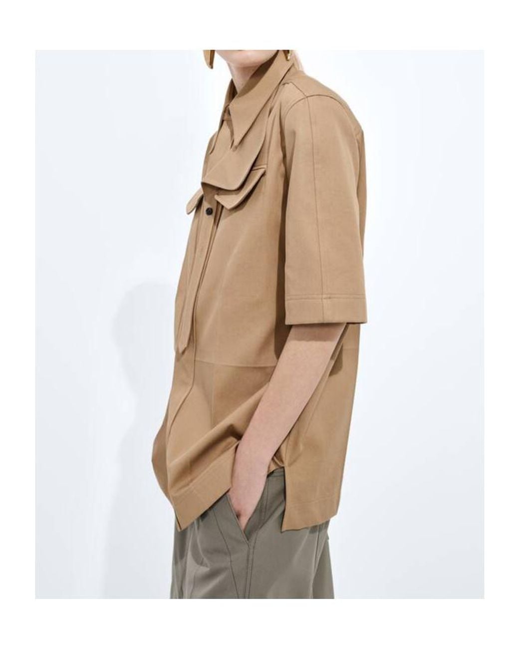 Bottega Veneta Natural Twill Shirt