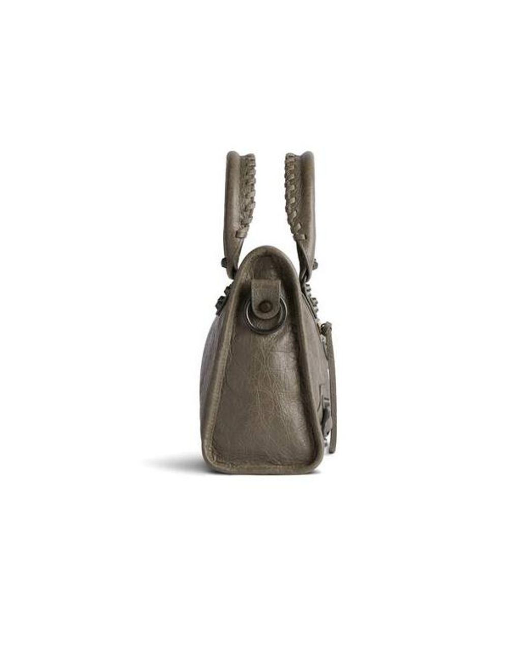 Balenciaga Brown Le City Small Shoulder Bag