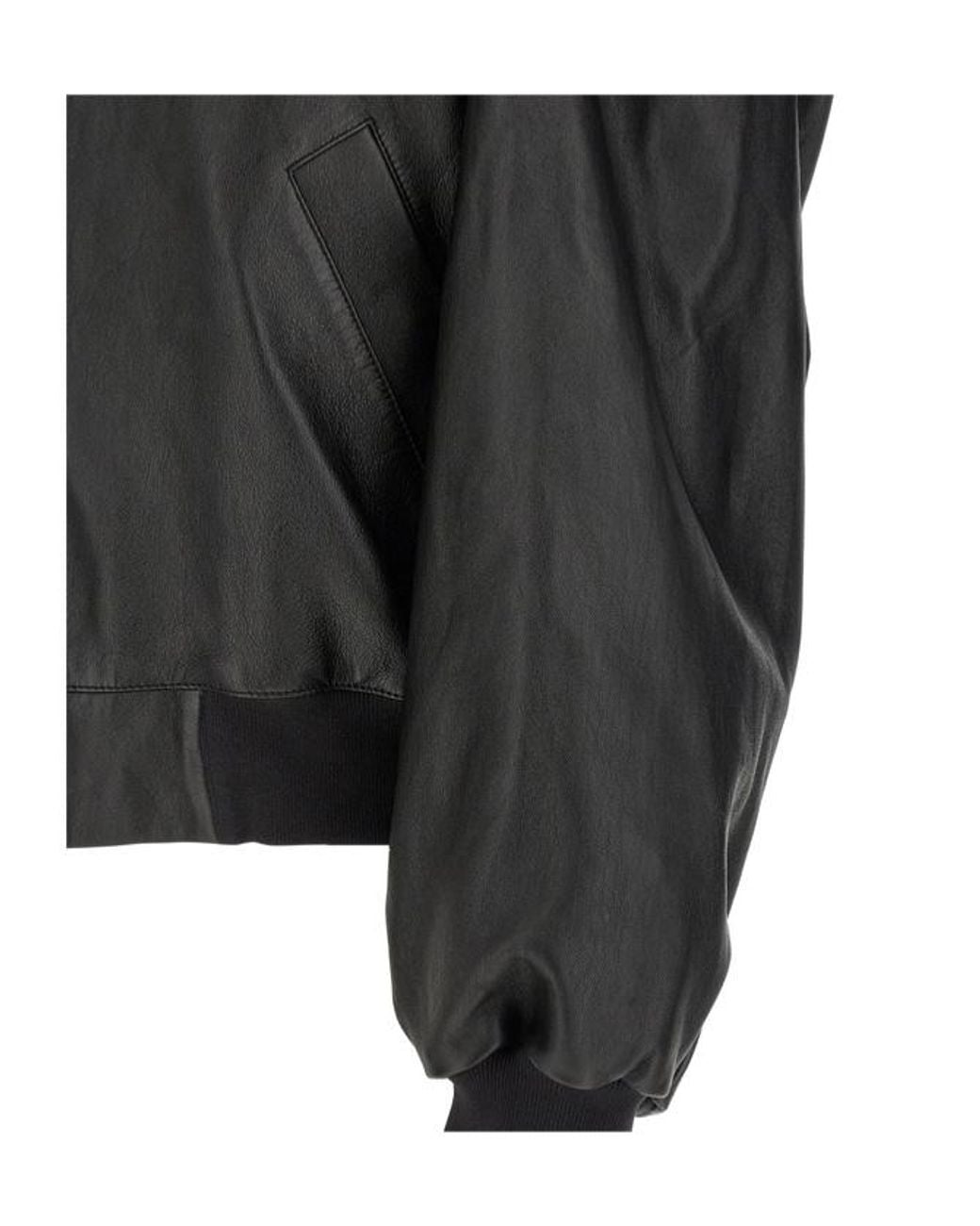 Balenciaga Black Patched Hooded Jacket for men
