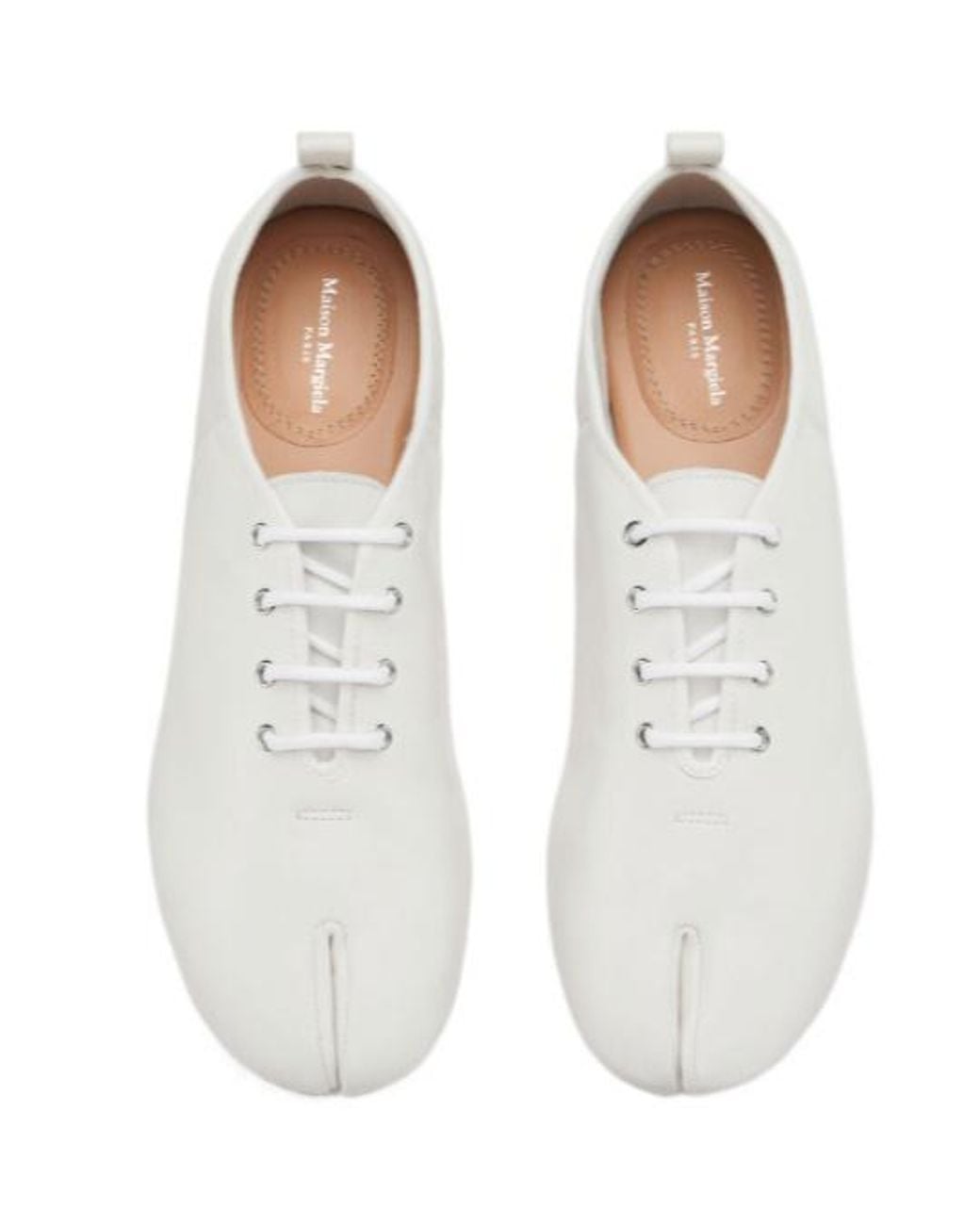 Maison Margiela White Tabi Jazz Lace-Up