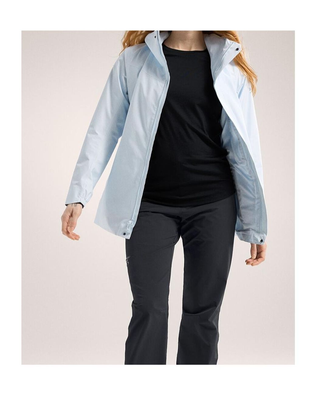 Arc'teryx Blue Solano Hoody Hooded Jacket