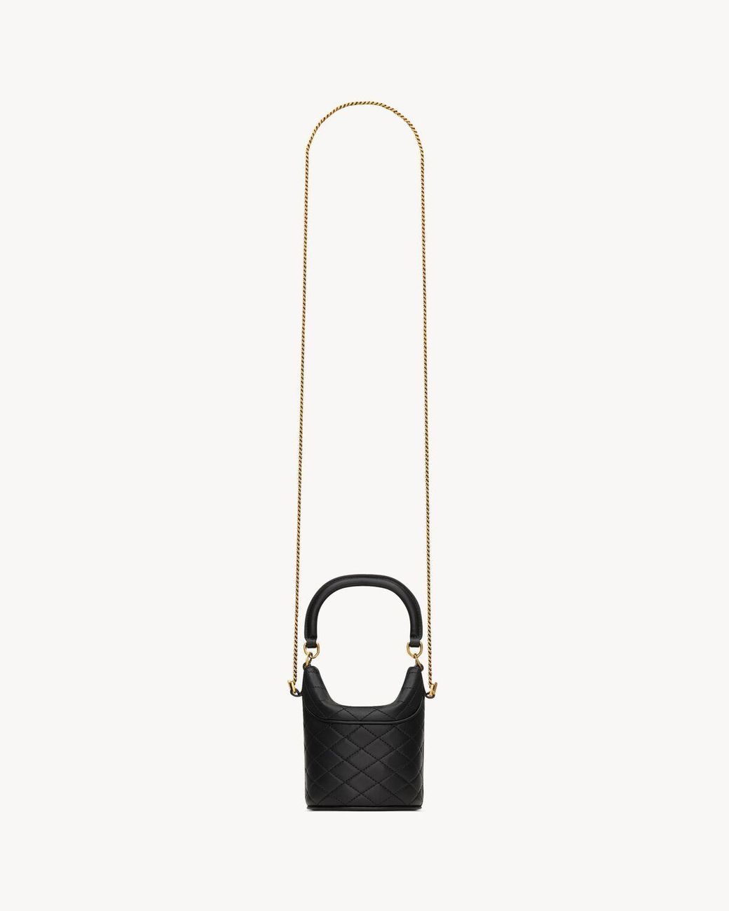 Saint Laurent Black Gaby Mini Bucket