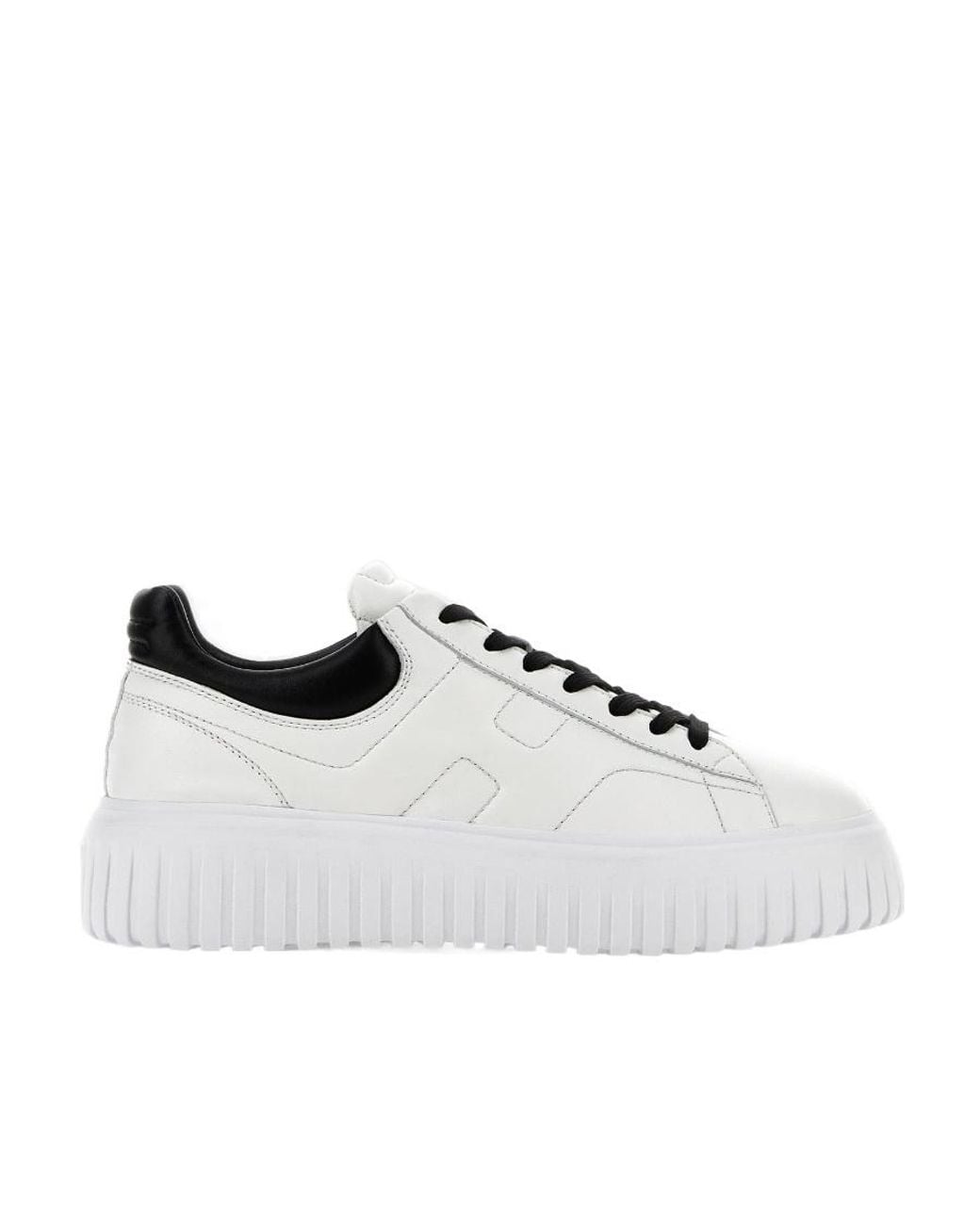 Hogan White H-Stripes/ Sneakers for men