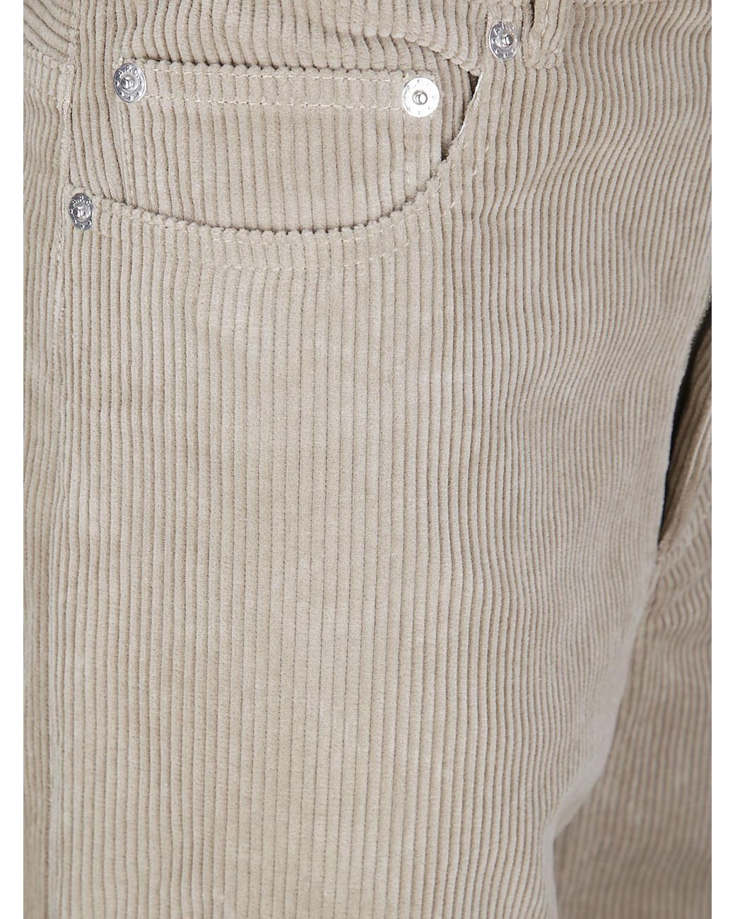 A.P.C. Gray Clyde Corduroy Pants