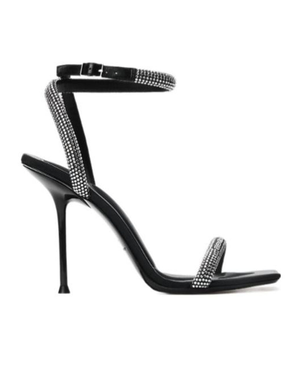 Alexander Wang Black Julie 105 Heeled Sandals