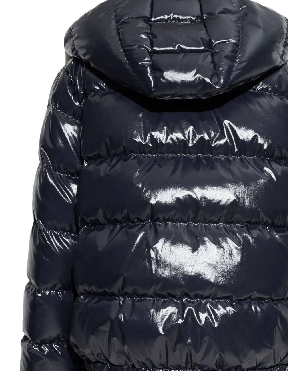 Moncler Blue Andro Zip-Up Padded Jacket