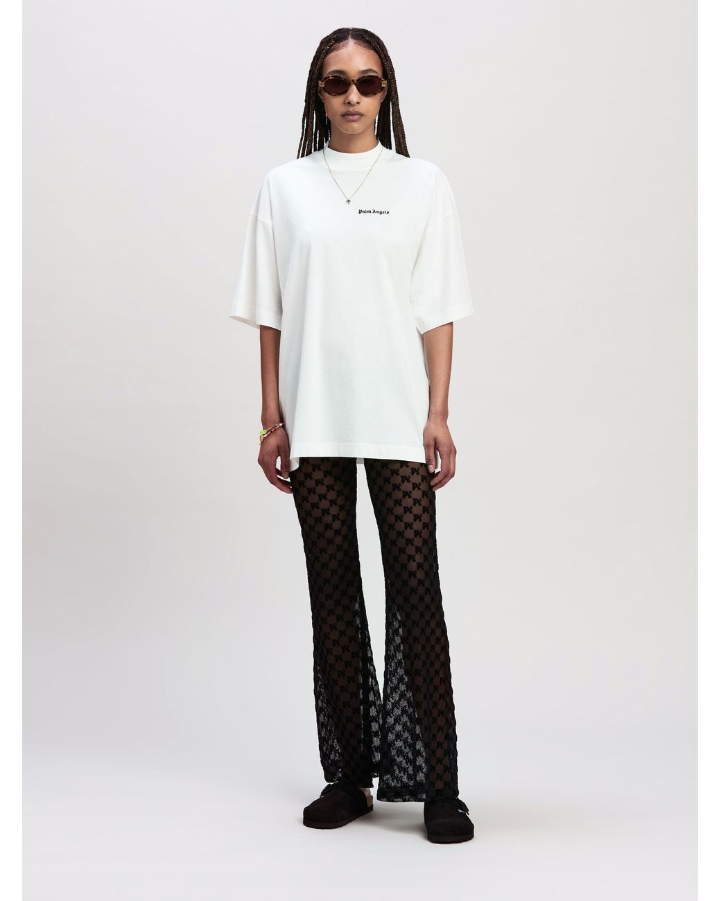 Palm Angels Black Logo-Embroidered T-Shirts (Pack Of Three)