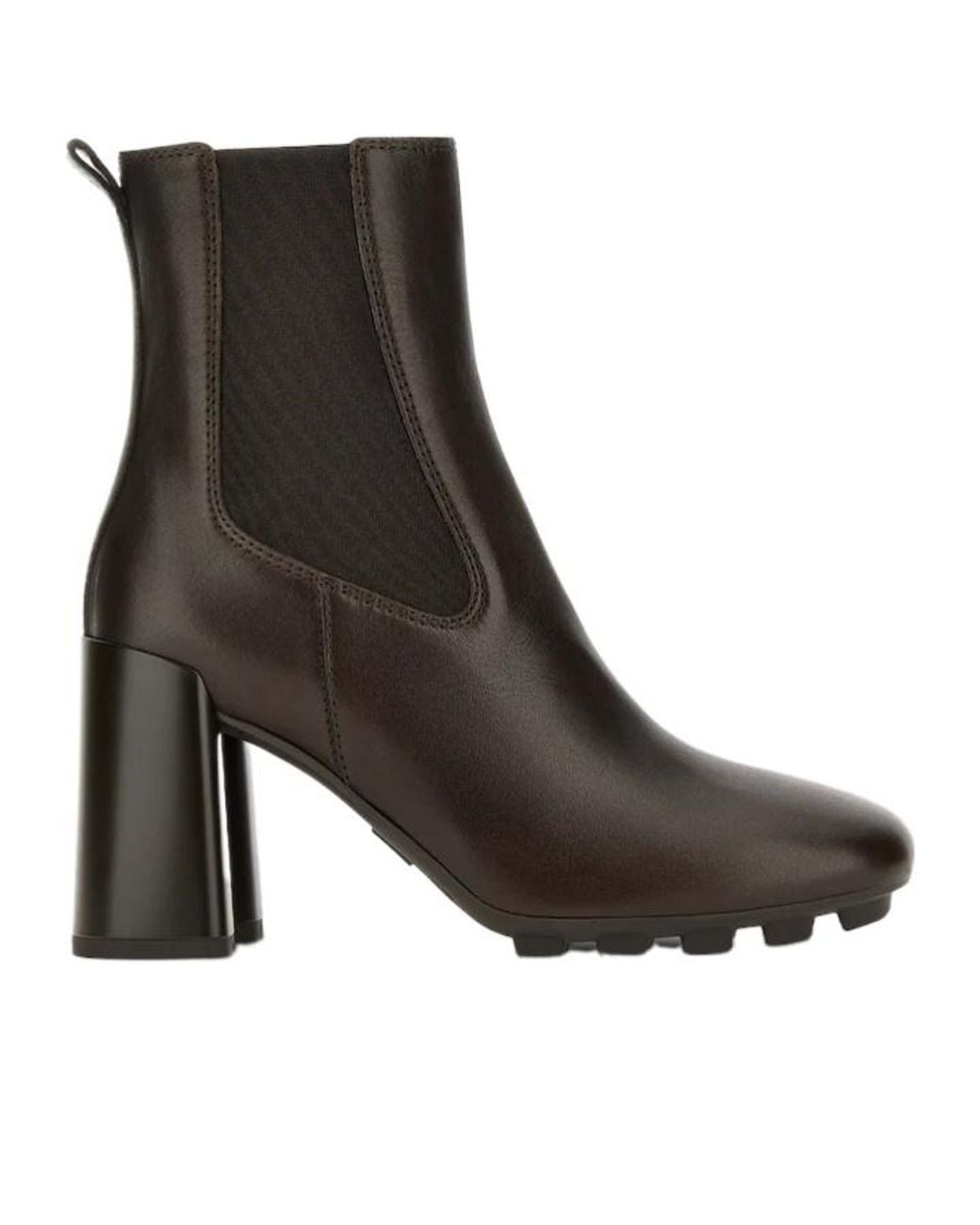 Hogan Black Heeled Ankle Boots