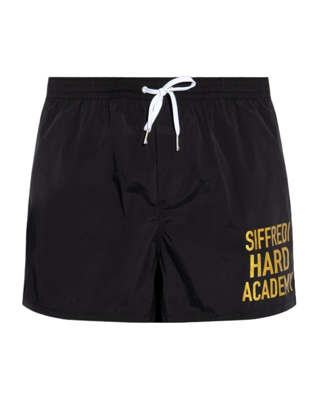 DSquared² Black Logo Swimming Trunks for men