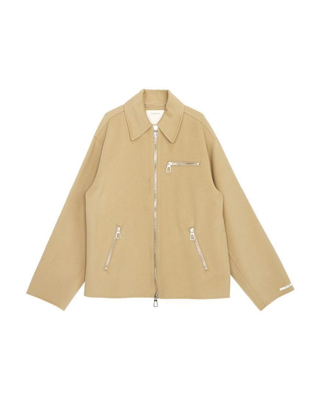 Sportmax Natural Long-Sleeved Casual Jacket