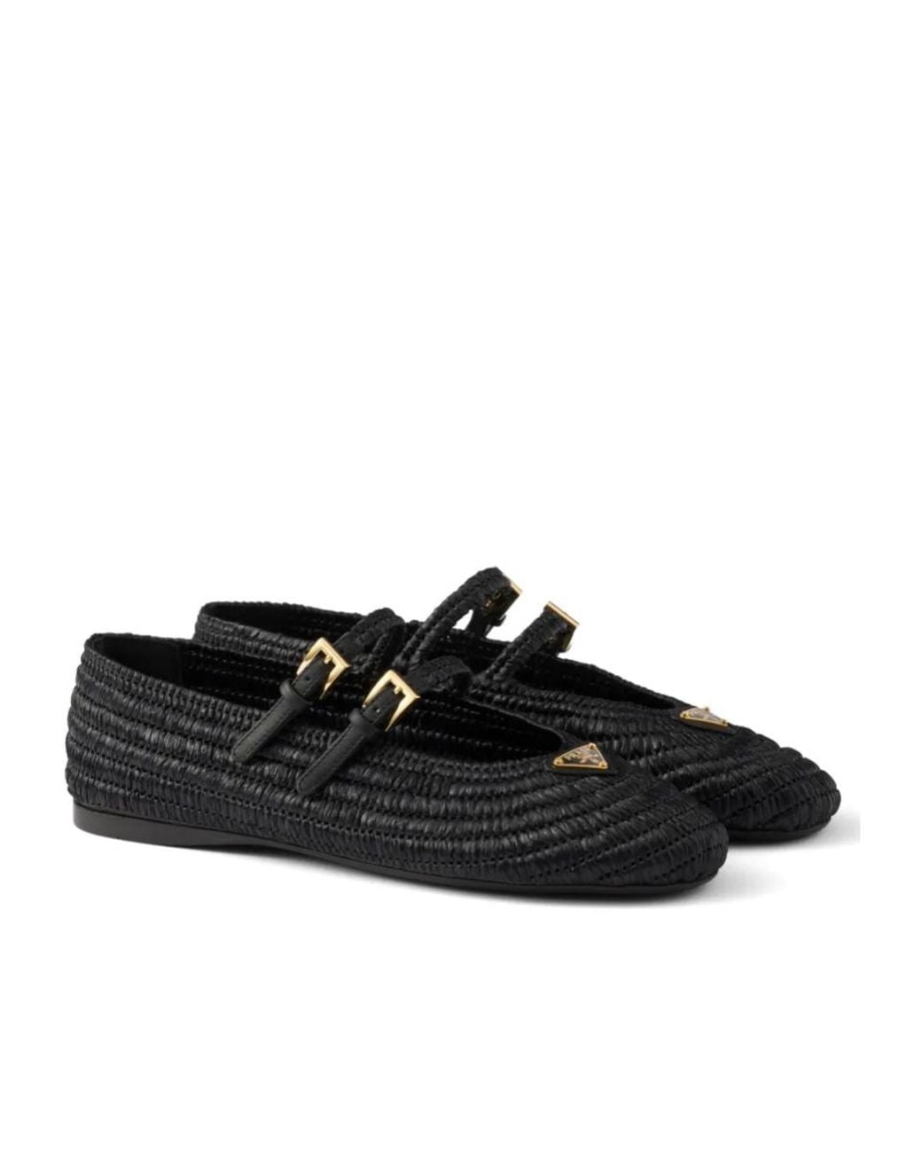 Prada Black Ballerine