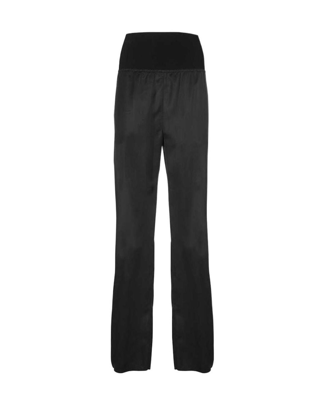 Givenchy Black Elastic Waist Casual Pants