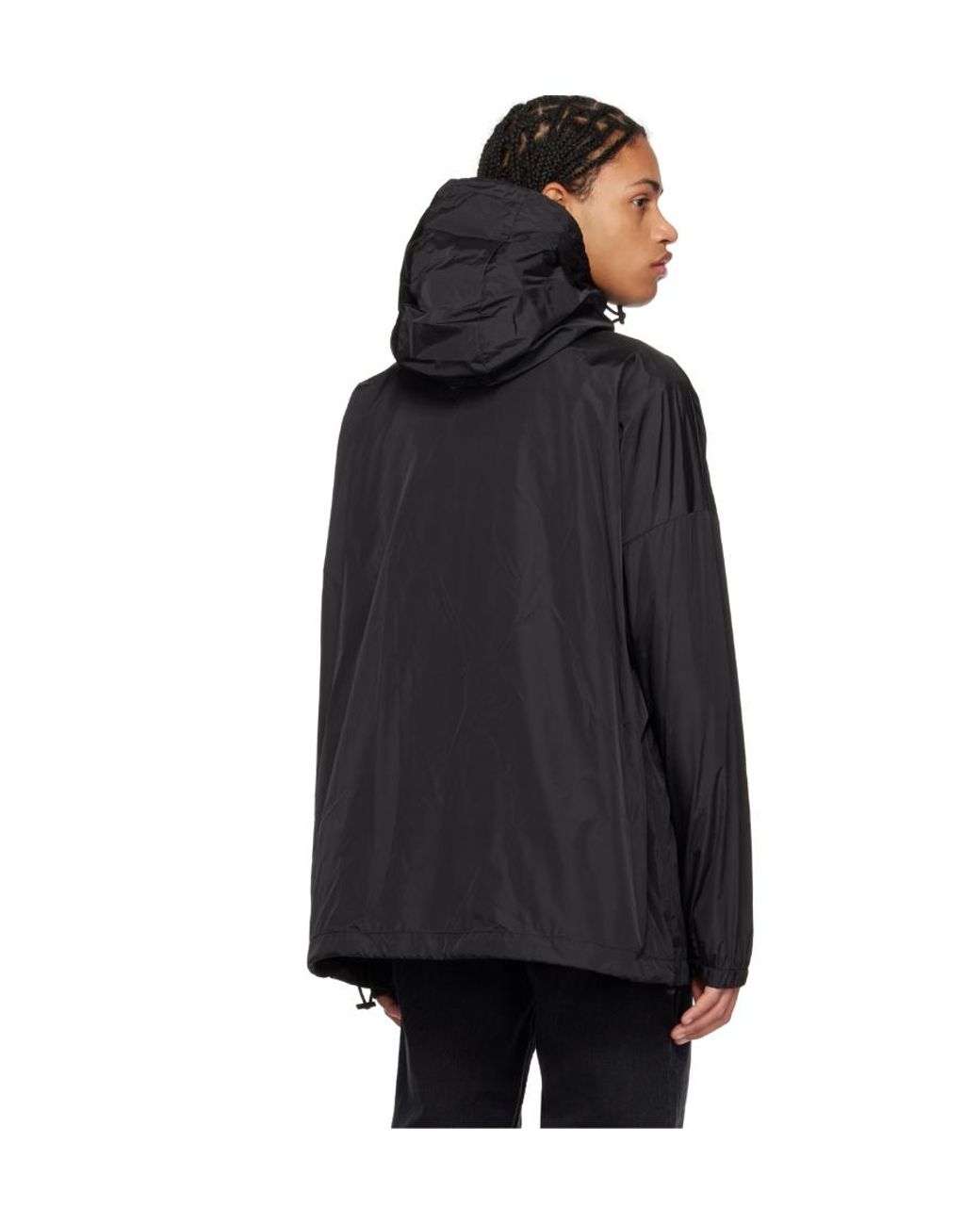 DSquared² Black Logo Patch Zipped Jacket for men