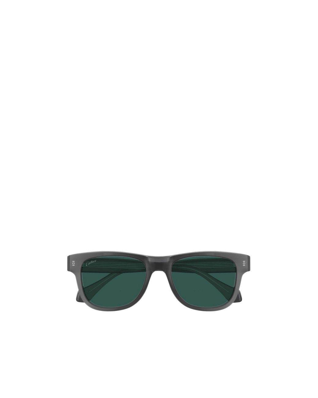 Cartier Green Square Frame Sunglasses for men