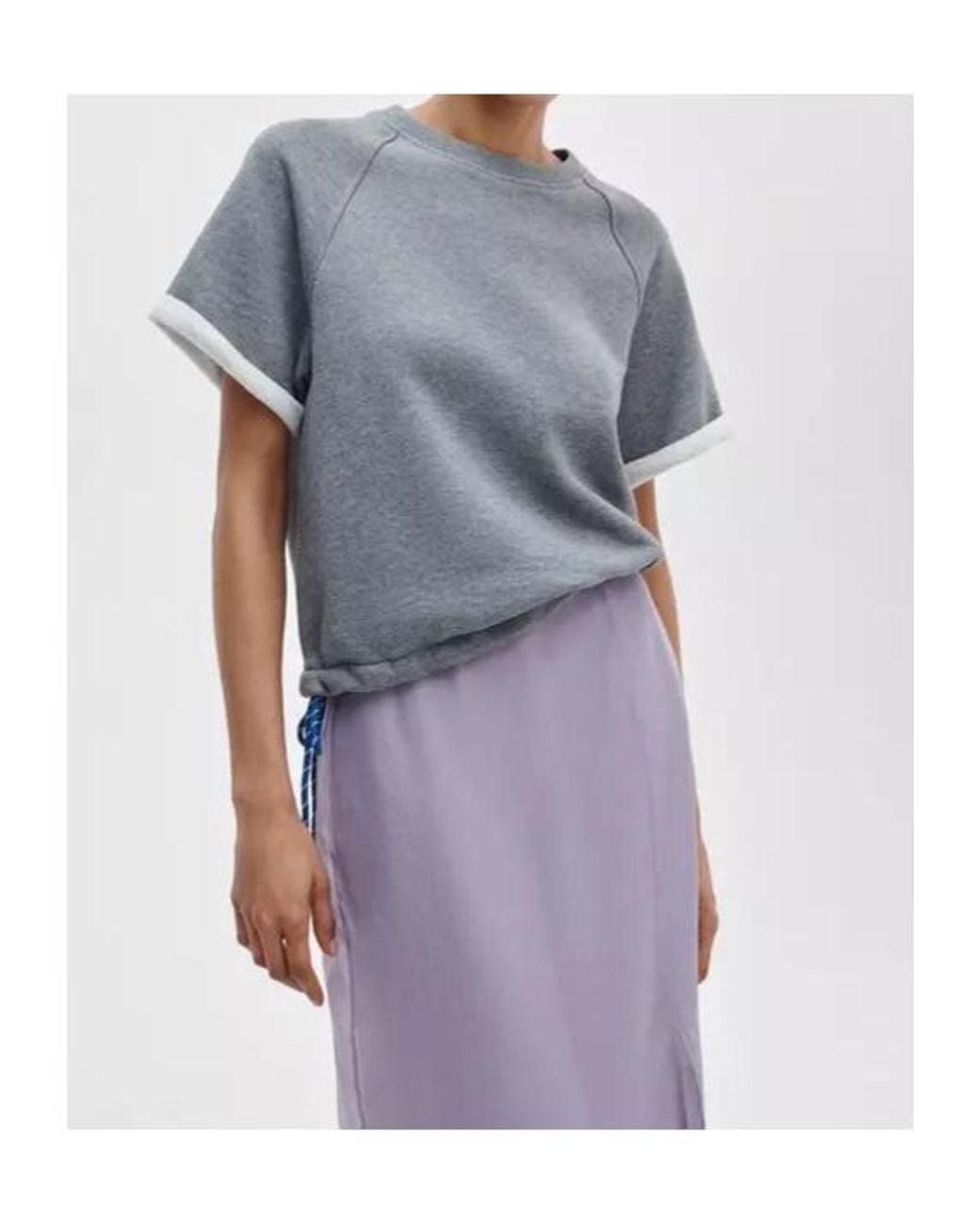 Rag & Bone Gray Vintage Terry Tee