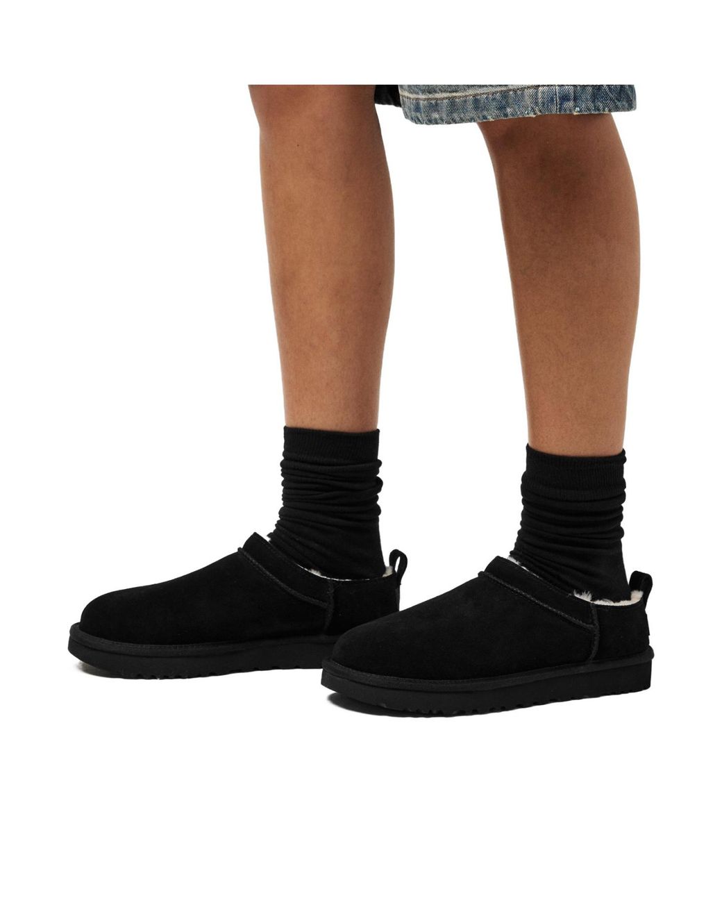 Ugg Black Classic Micro Boot