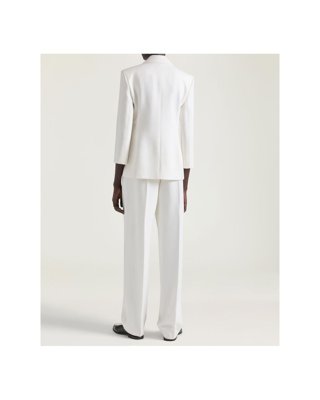 Givenchy White Single Breasted Jacket