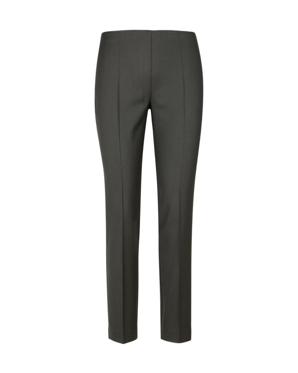 P.A.R.O.S.H. Gray Tailored Straight Leg Trousers