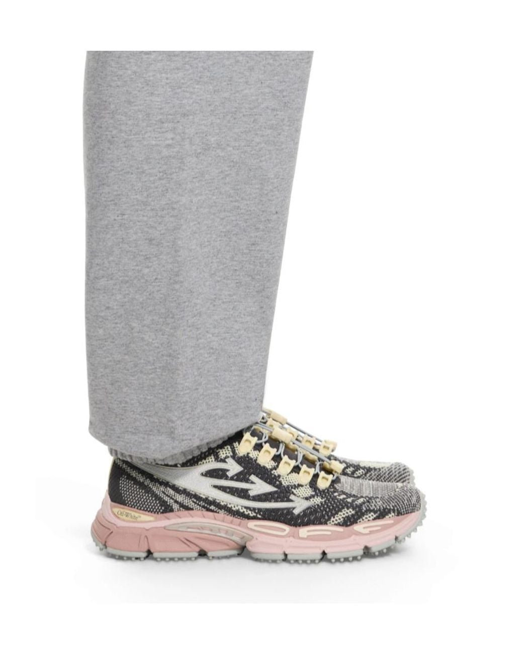 Off-White c/o Virgil Abloh Multicolor Be Right Back Lace-Up Sneakers