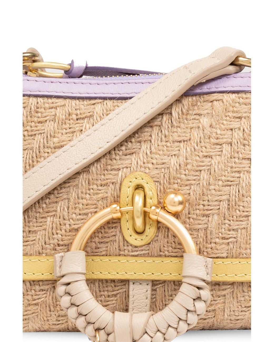 See By Chloé Natural Logo Shoulder Bag